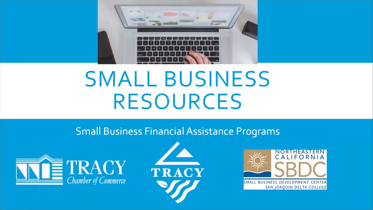 City of Tracy: Small Business Assistance Webinar Image